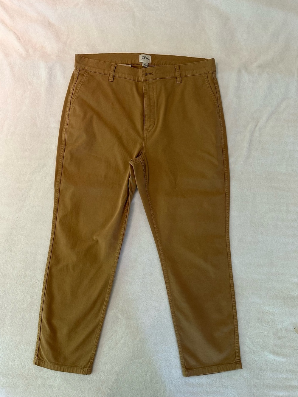 J Crew - women’s 31 - tan/caramel 100% cotton chino